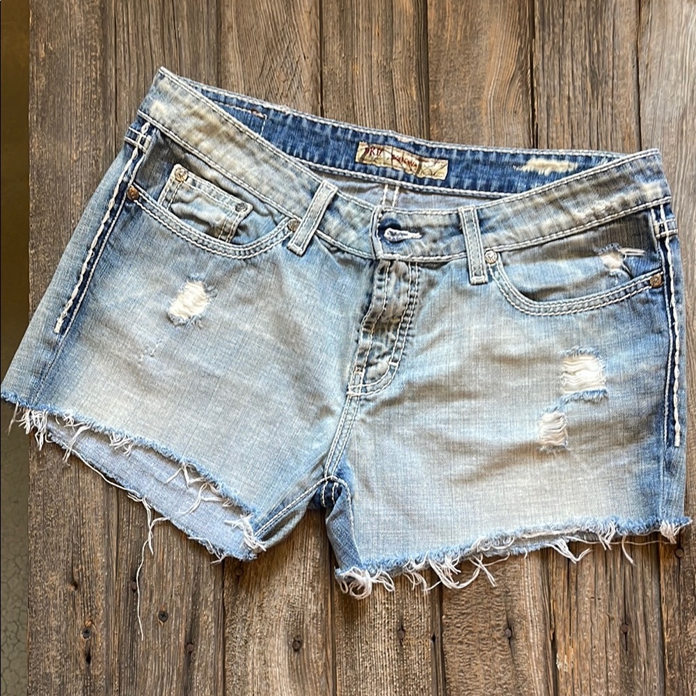 BKE Distressed Denim Women Shorts